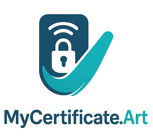 MyCertificate.Art logo